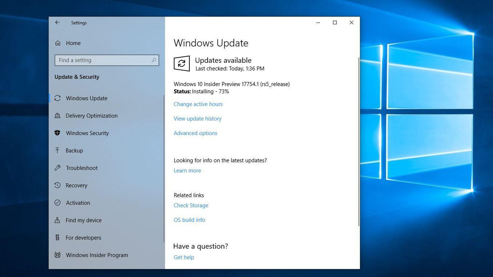 install windows 10 update now